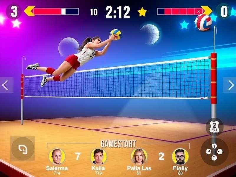 Velachery Volley Titans Game Screenshot